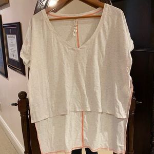 Shirt Sleeve Cropped Top